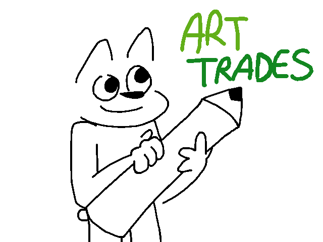who wanna do art trades