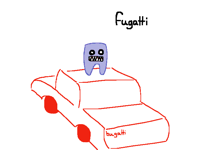 fuwatti on a bugatti