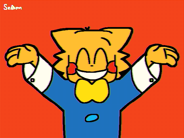 My ego wired in a CRT~♪