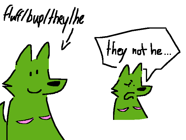 Pr’oùce (pronouns) (my spelling is bad)