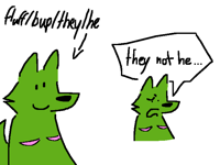 Pr’oùce (pronouns) (my spelling is bad)