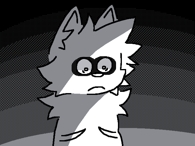 "i gently open the sketchbook"