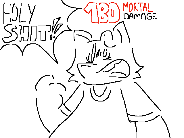 I let my finger draw by itself i think