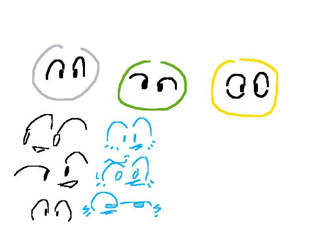 Eyes test for artstyle