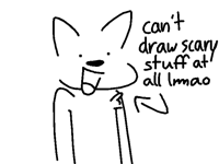 I wanna make a creepypasta so baaaaddd