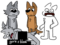 oh no a dead corpse with exposed organs