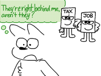 I’M SCARED OF TAXES AND JOB APPLICATIONS