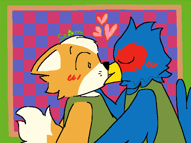 Falox kissing