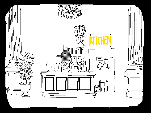 rusty lake hotel Mr Crow锈湖旅馆乌鸦