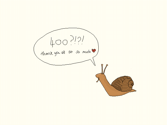 crazy follower milestone :-)