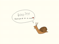 crazy follower milestone :-)