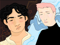artist and muse (in two)