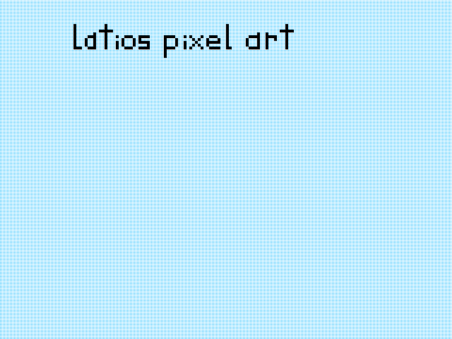 latios pixel art