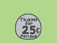 Thank you for 25 Follows!
