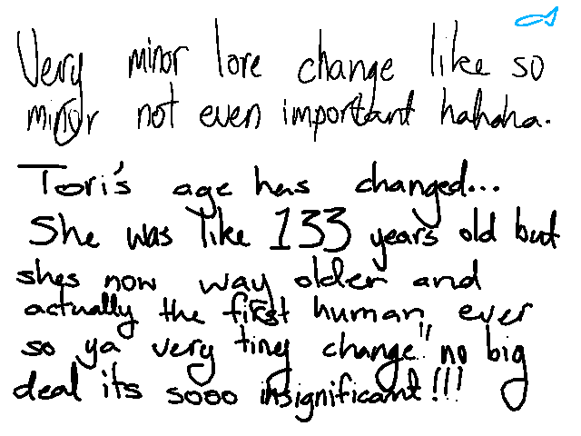 REALLLYYY tiny lore change hahahaha 🛠️