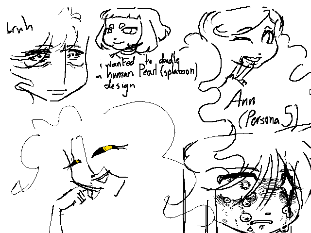 small collection of recent failed doodles