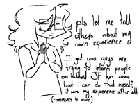 hi Pleasestop telling others on my behalf