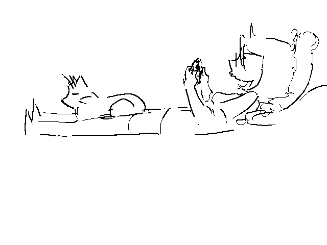 slightly plump cat vs skinny legs