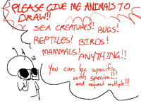 HI TAKING ANIMAL REQUESTS