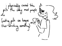 unique oversharing pill Taking habit post