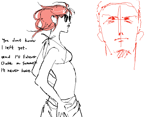 bust a crack and shut the door