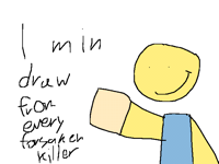 I min draw from every forsaken killer