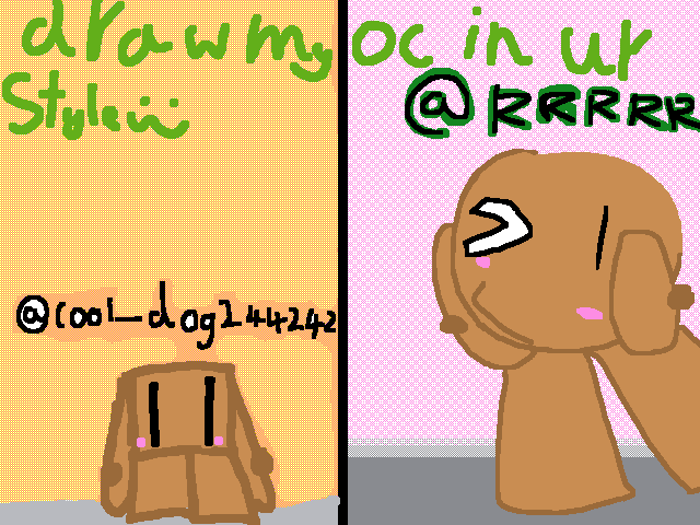 Draw my oc in ur style ✍️