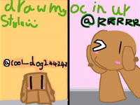 Draw my oc in ur style ✍️