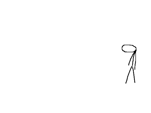 Stickman got punch so sad