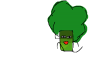 yo sup I am the broccoli and come eat us