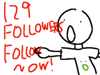 1 MORE AND I WILL HAVE 130 FOLLOWERS