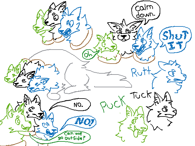 Rutt, Tuck, and Puck