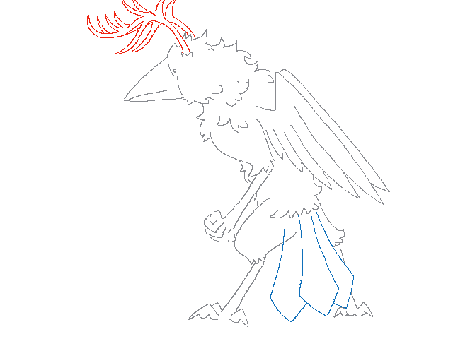 The strange crow (wip)
