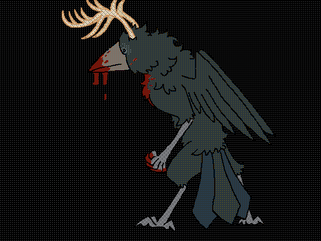 The strange crow