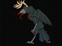 The strange crow