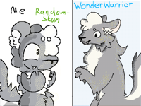 Draw grayskunk in ur style :)!