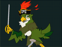 Captain Budgey! (Piggy)