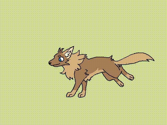 Wolf run cycle!