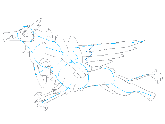 Griff centaur run skeleton