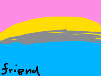 Me vs friend art challenge