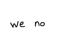 we no