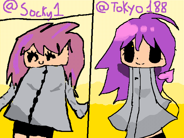 Draw me in your style @Tokyo188