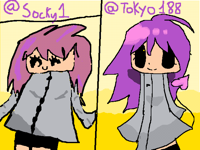 Draw me in your style @Tokyo188