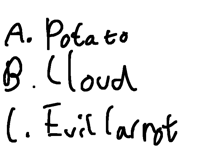 Who should be the baddie in CVP p3 ?