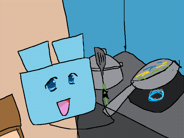 how it feels to cook a yummy meal as a boy