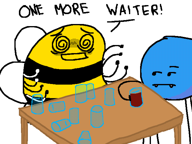 Drunk Foliobee / Perspective Test