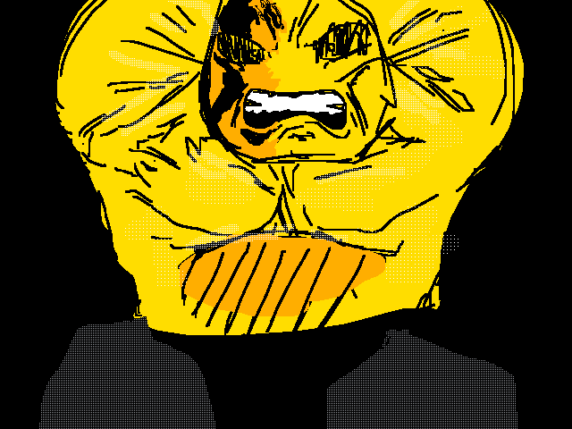 Everyone a lion might as well get mad