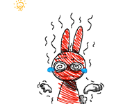 I got sunburnt for the first time
