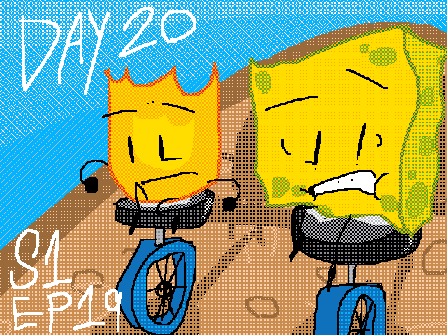 Day 26 of drawing every bfdi thumbnail II