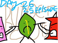 Day 26 of drawing every bfdi thumbnail II
